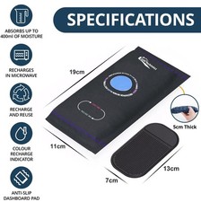 2X Car Home Dehumidifier Large